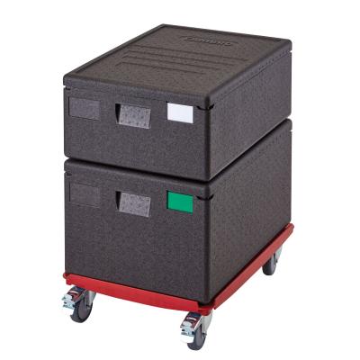Vozík Camdolly pro termoizolační boxy Cam GoBox, 4060, Cambro, červený, Červená, 710x510x(H)167mm | CD4060EPP158